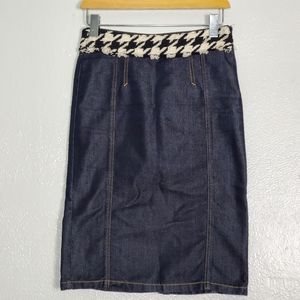 Dolce & Gabbana Jean Skirt Fabric Waist